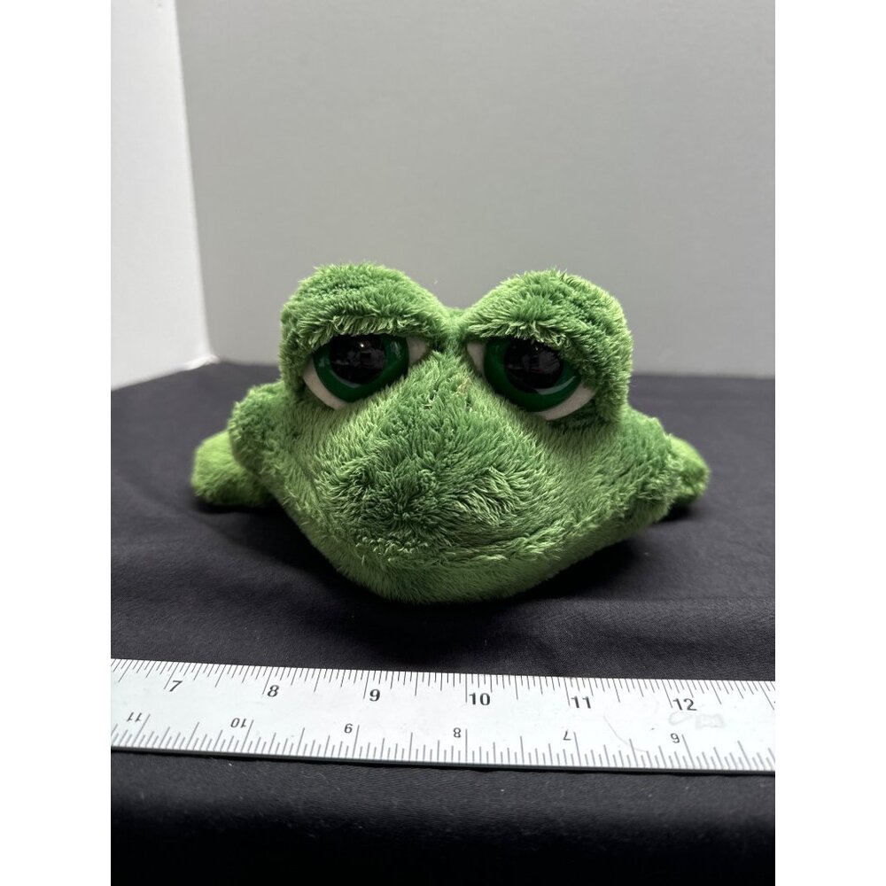 Dermot Russ 10” Plush Frog Toy Green Stuffed Animal